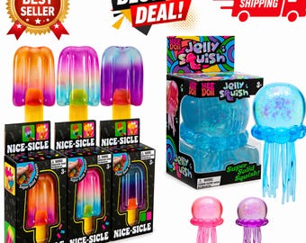 Giocattolo antistress Nice-Sicle / Giocattolo sensoriale antistress a forma di ghiacciolo da spremere