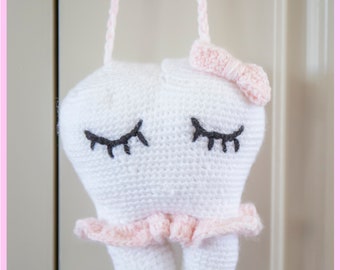 Tooth Fairy Crochet Pattern PDF, Girl