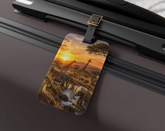 Safari Luggage Tag