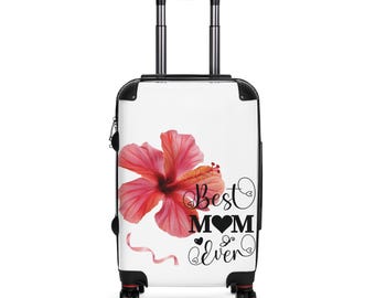 ハイビスカス柄「ママ・エバー」スーツケース｜旅行用スーツケース