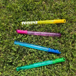 Personalized Bubble Wands – Custom Party Favors, Birthday, Gift, Classroom, Baby Shower