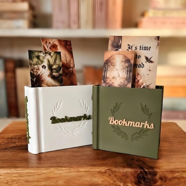 Buchförmige Lesezeichenhalter: Bibliothek Organizer - Wählen Sie Ihre Lieblingsfarbe