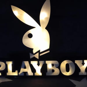 Playboy Lamp - Etsy