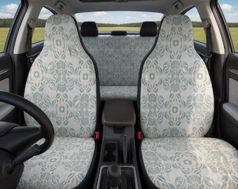 Polyester Microfiber Car Seat Cover Covers - 4Pcs Car Interior Accessories, Gift for Him