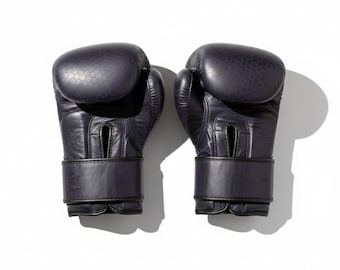 Boxing Gloves Gift - Premium Leather Training Gloves for Men & Women, Boxing, Fitness, Motivational Gift