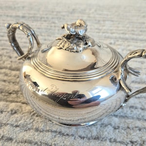 800 silver sugar bowl - Etsy 日本