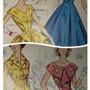 All sizes 225 designs 1950s Pattern drafting and dressmaking eBook PDF Australian vintage style by email image 1