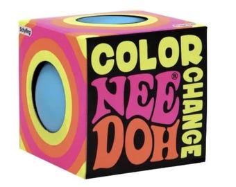 Van kleur veranderende squishy fidget, hittereactieve sensorische stressbal, zacht knijpspeeltje voor kinderen en volwassenen