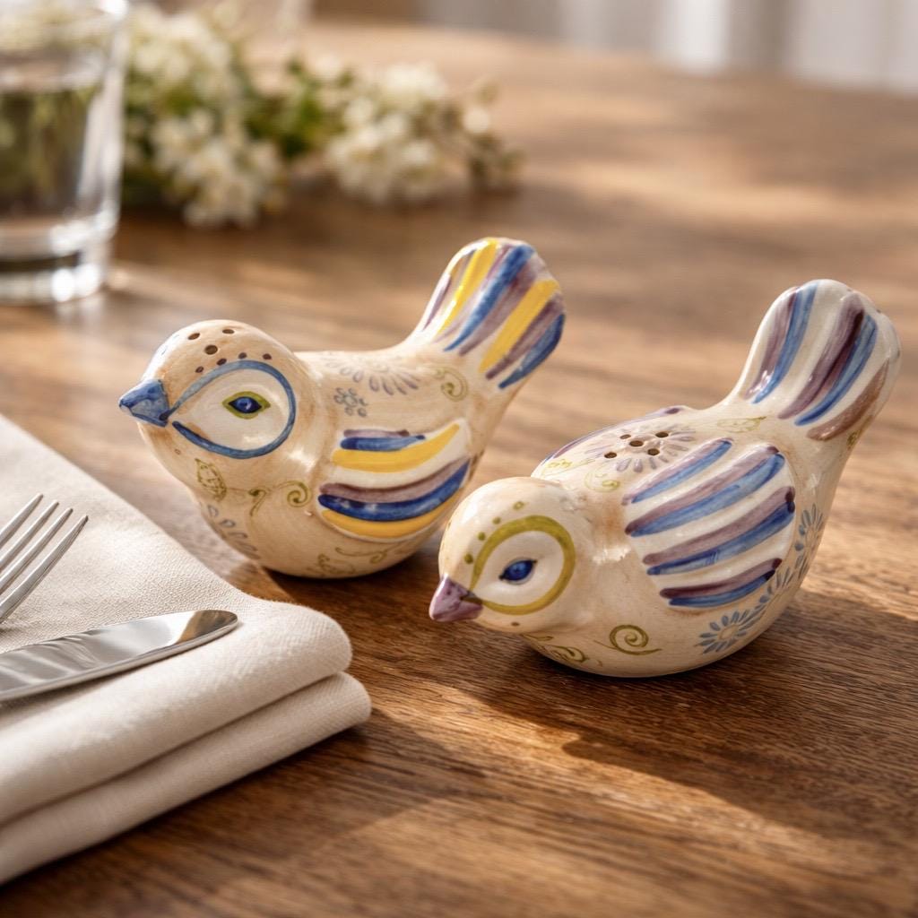 Vintage Bird Salt and Pepper - Etsy