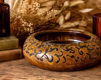 Stara, sygnowana miska ceramiczna ze studia