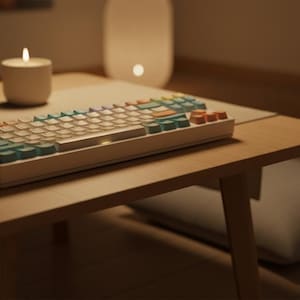 Set di copritasti Macaron in PBT, 130 tasti, Cherry per tastiera meccanica MX - Idea regalo unica, stile personalizzato per tastiere a 60/61/64/68/87/98/108 tasti