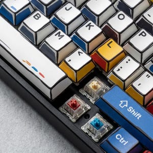 Unieke toetsen in manga-stijl 134 toetsen PBT Custom Design Duurzaam mechanisch gamingtoetsenbord Cap Cherry MX Switch Comic