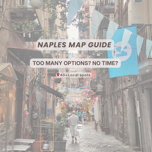 Guía de viaje de Nápoles en PDF / Marcadores de Google Maps / Gastronomía, lugares de interés local, joyas ocultas / Guía digital de Nápoles, Italia
