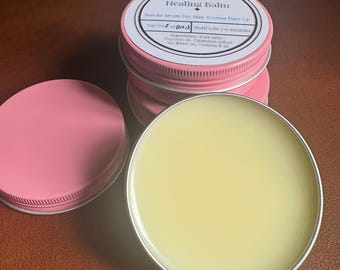 Bálsamo calmante de sebo herbal – Hidratação profunda para pele seca e sensível