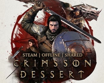 Crimson Desert PC  – Offline Mode Game Access | Digital Download | Read Description | Install Guide PDF