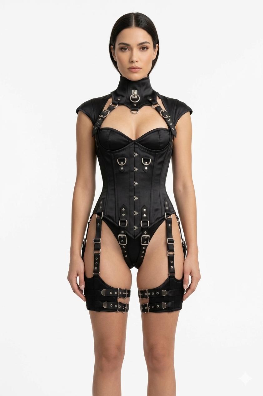 los mejores lubricantes sexuales Hailey Bustier Set main image 1