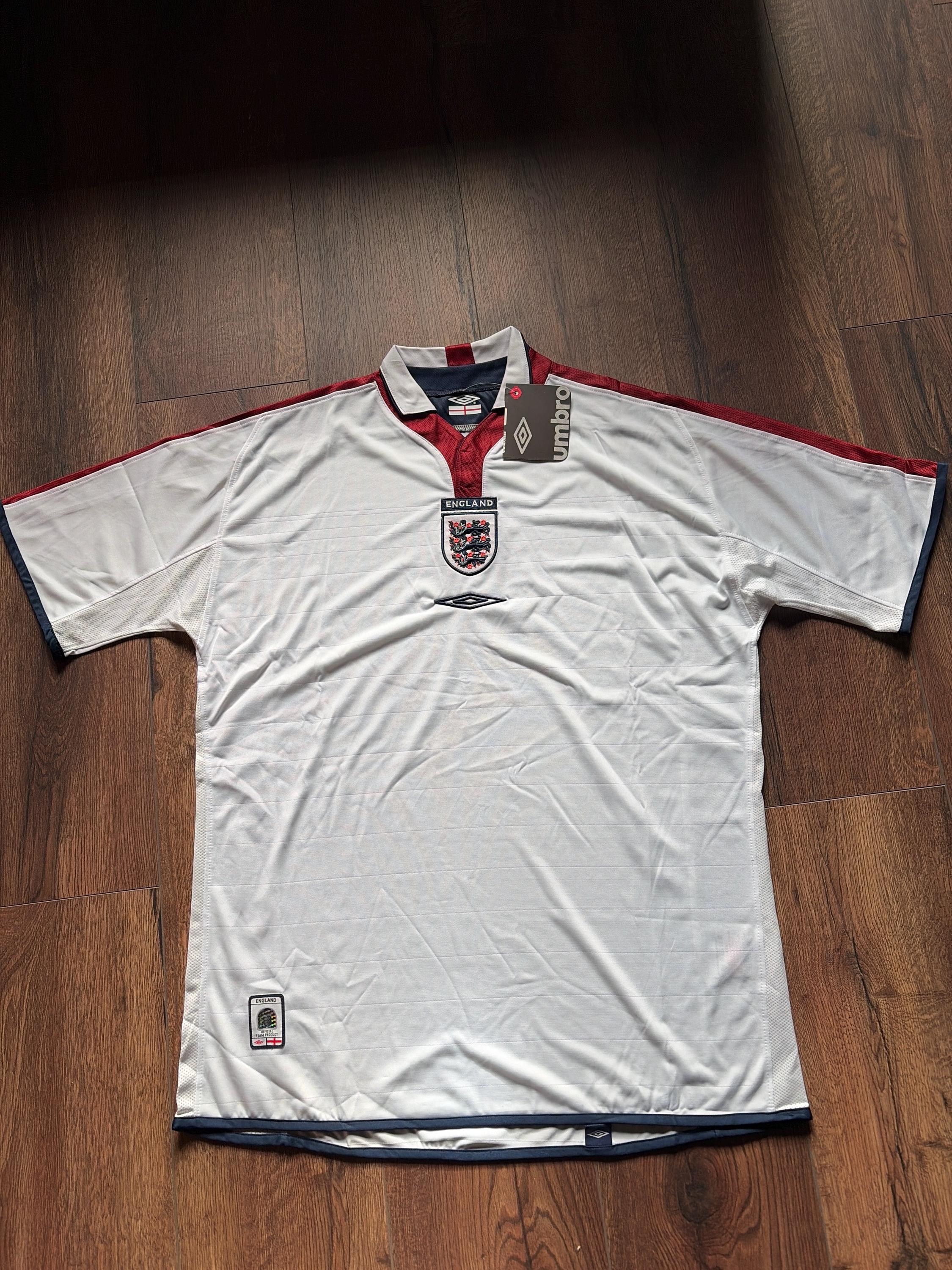 Maillot D'entraînement Umbro Angleterre – Homme, Taille M, Noir, Manches Courtes (état 9,5/10)