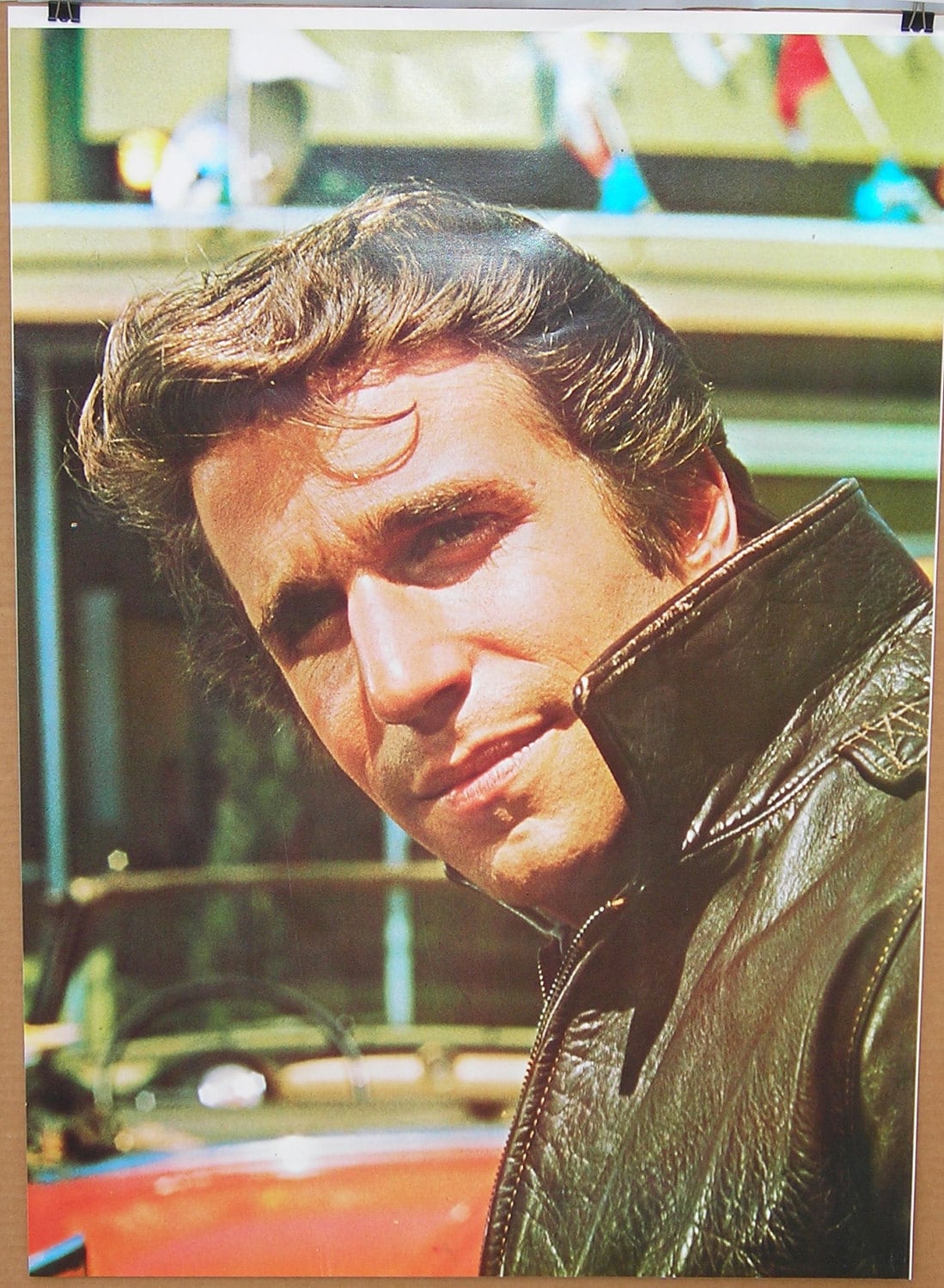 Vintage 1970's the Fonz Movie Poster Happy Days Fonzie - Etsy