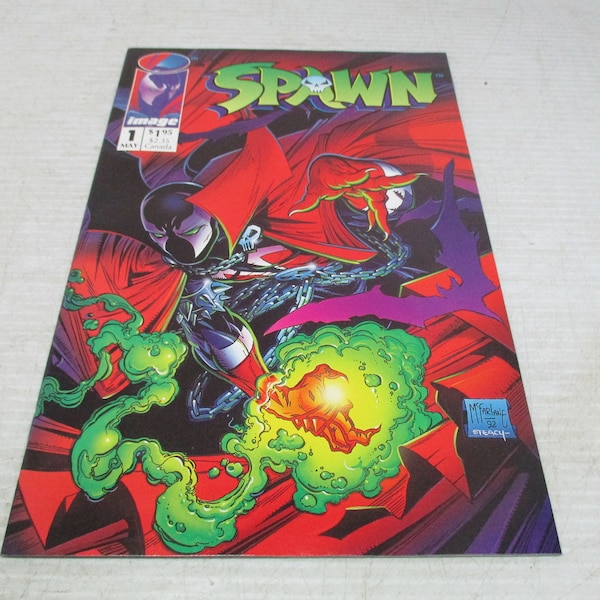 Image Comics SPAWN #1  First Printing  May 1992 Comic Book - Todd McFarland