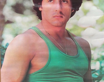 Vintage 1977 Sylvester Sly Stallone Movie Rocky Poster