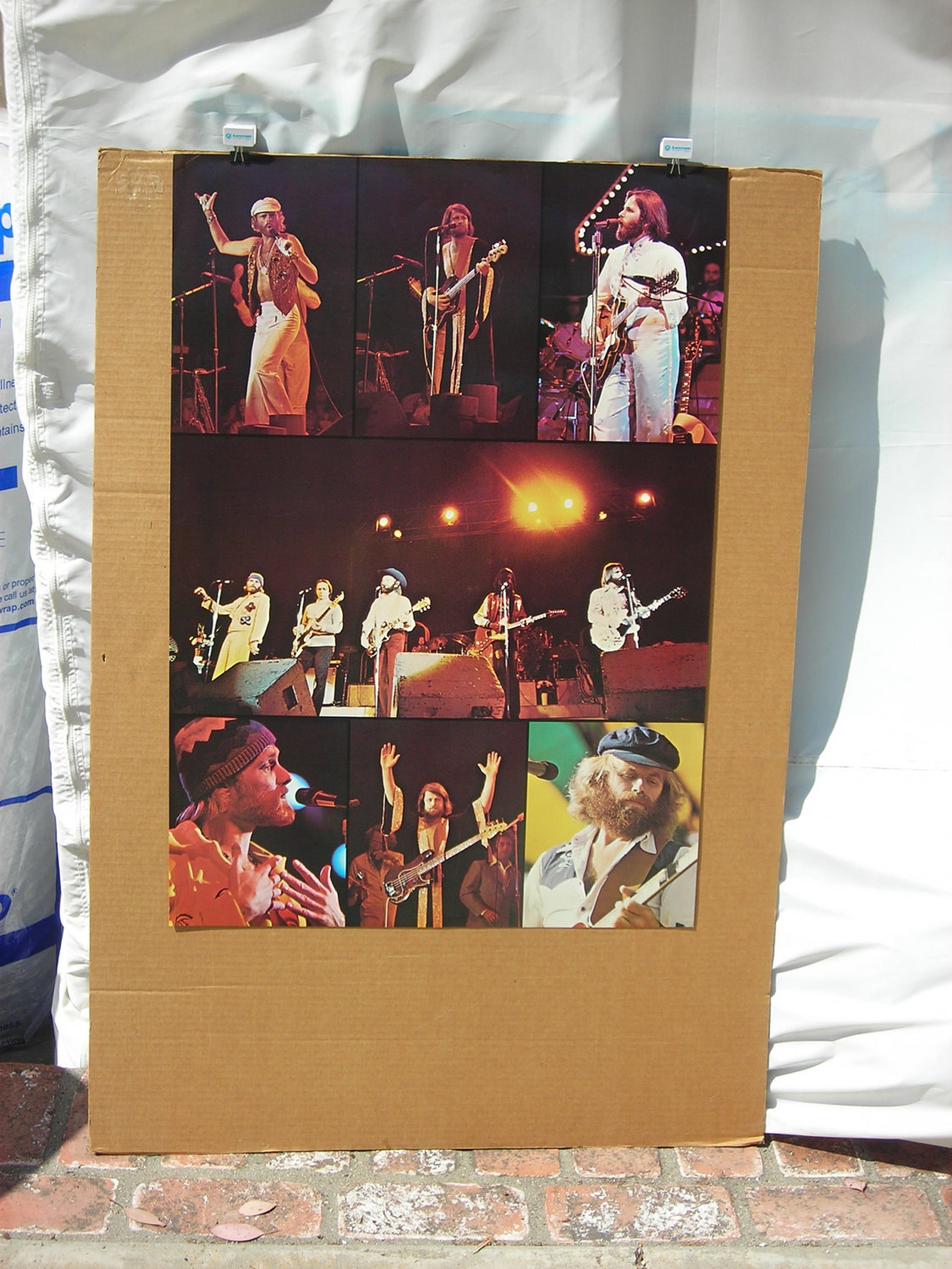 Vintage 1970s Beach Boys Band Poster 33x23 Etsy