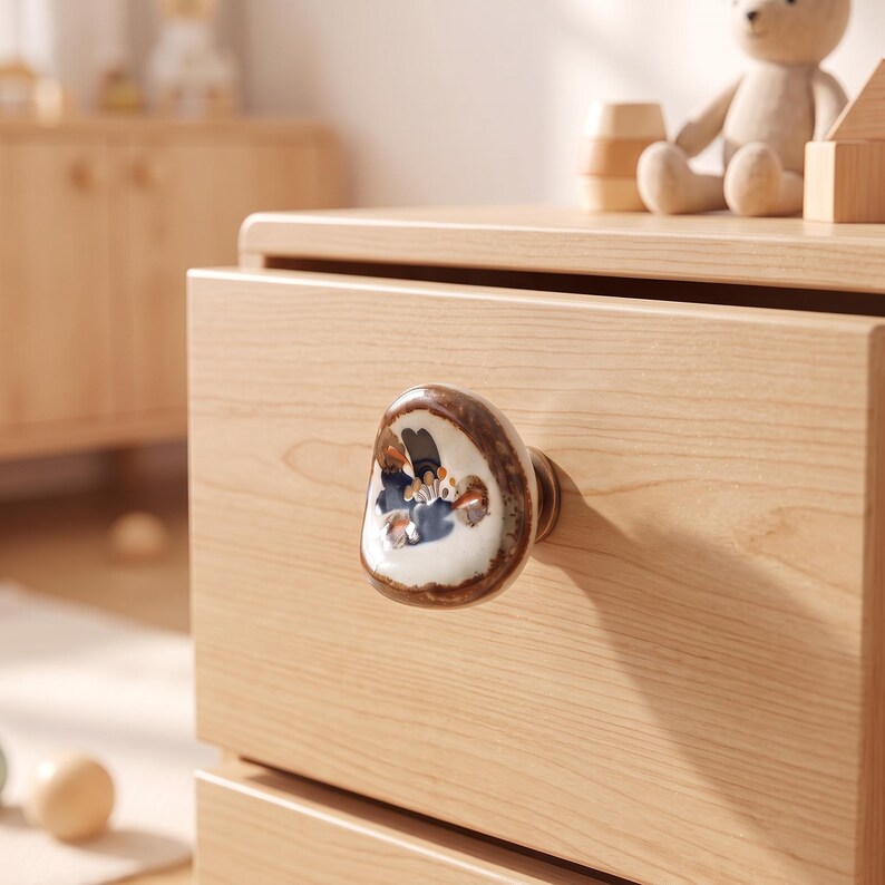 Cabinet Knobs, Round Drawer Knobs, Decorative Furniture Hardware, Modern Kitchen Cabinet Hardware, Dresser Knobs, Unique Home Upgrade Decor image 6