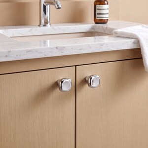 Pomelli per mobili, pomelli rotondi per cassetti, ferramenta moderna per mobili, ferramenta minimalista per mobili da cucina, pomelli per cassettiere, decorazioni semplici per rinnovare la casa immagine 5
