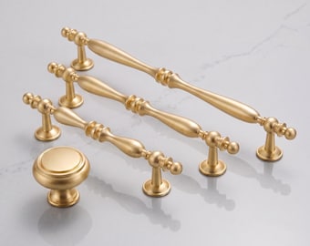Tiradores para armarios, tiradores de cajones vintage, herrajes clásicos para muebles, tiradores de armarios de cocina de estilo francés, tiradores decorativos para cómodas, hogar