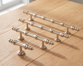 Tiradores para armarios, tiradores de cajones vintage, herrajes clásicos para muebles, tiradores para armarios de cocina franceses, tiradores decorativos para cómodas, hogar elegante
