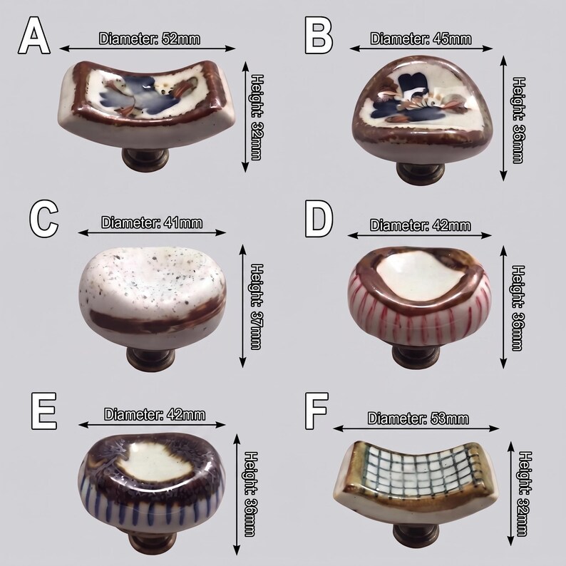 Cabinet Knobs, Round Drawer Knobs, Decorative Furniture Hardware, Modern Kitchen Cabinet Hardware, Dresser Knobs, Unique Home Upgrade Decor image 2