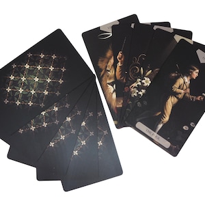The Divine Artisan Tarot Deck – Artistic Minimalist Cards, Intuitive Reading & Spiritual Practice, Intuitive Guide Gift, Caravaggio Inspired image 2