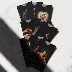 The Divine Artisan Tarot Deck – Artistic Minimalist Cards, Intuitive Reading & Spiritual Practice, Intuitive Guide Gift, Caravaggio Inspired image 18
