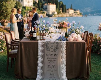 Personalized Lace Bar Sign, Wedding Reception Decor, Vintage Gothic Romance Menu, Cheers To Wedding