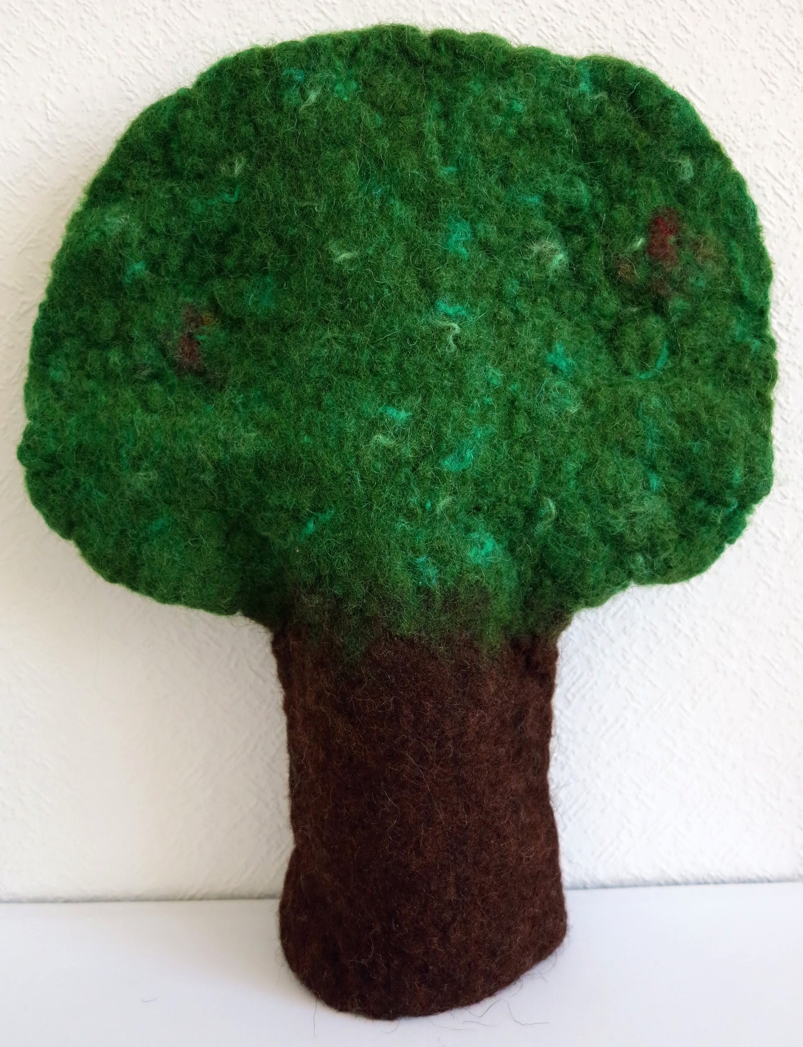 Tree hand puppet oneofakind felted toy for children and Etsy