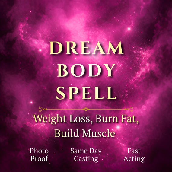 Dream Body Ritual, Beauty Ritual, Weight Loss, Burn Fat, Build Muscle, Confidence Boost