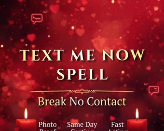 Ritual de enviarme un mensaje ahora, romper el contacto cero, hacer que te envíen un mensaje rápido, ritual de comunicación