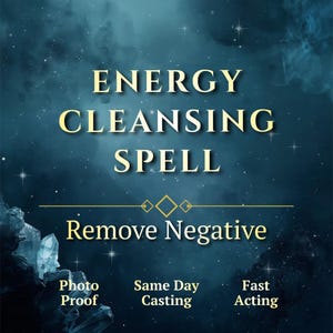 Energy Cleansing Ritual, Remove Negative Energy, Clear Evil Eye, Protection and Aura Cleanse