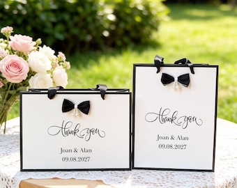 Gepersonaliseerde huwelijkscadeauzakjes, bedankzakjes, zakjes huwelijksbedankje, cadeauzakje bruidsmeisje, tas vrijgezellenfeest, vrijgezellenfeestzakjes
