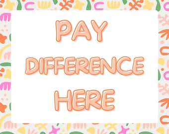 pay the difference
