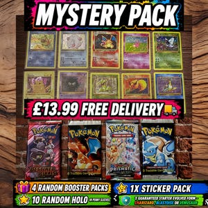 pokemon cards starter pack uk Pokemon Booster Pack Bundle (6 Packs) — EternaCards