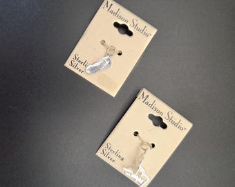 Two Sterling Silver Beach Charms – Vintage Madison Studio 1990s