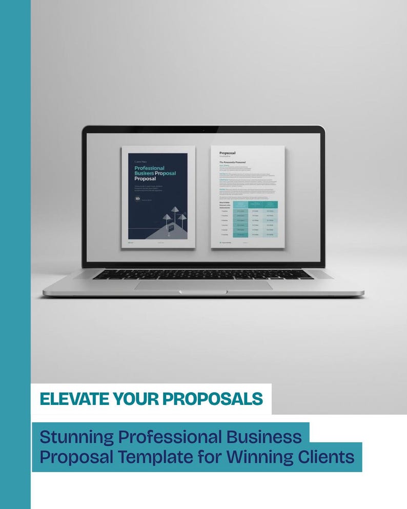 Professional Business Proposal Template for Word & Google Docs | 14 ...