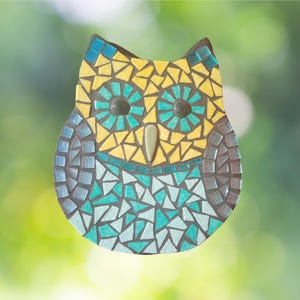 Eulen-Mosaik-Set