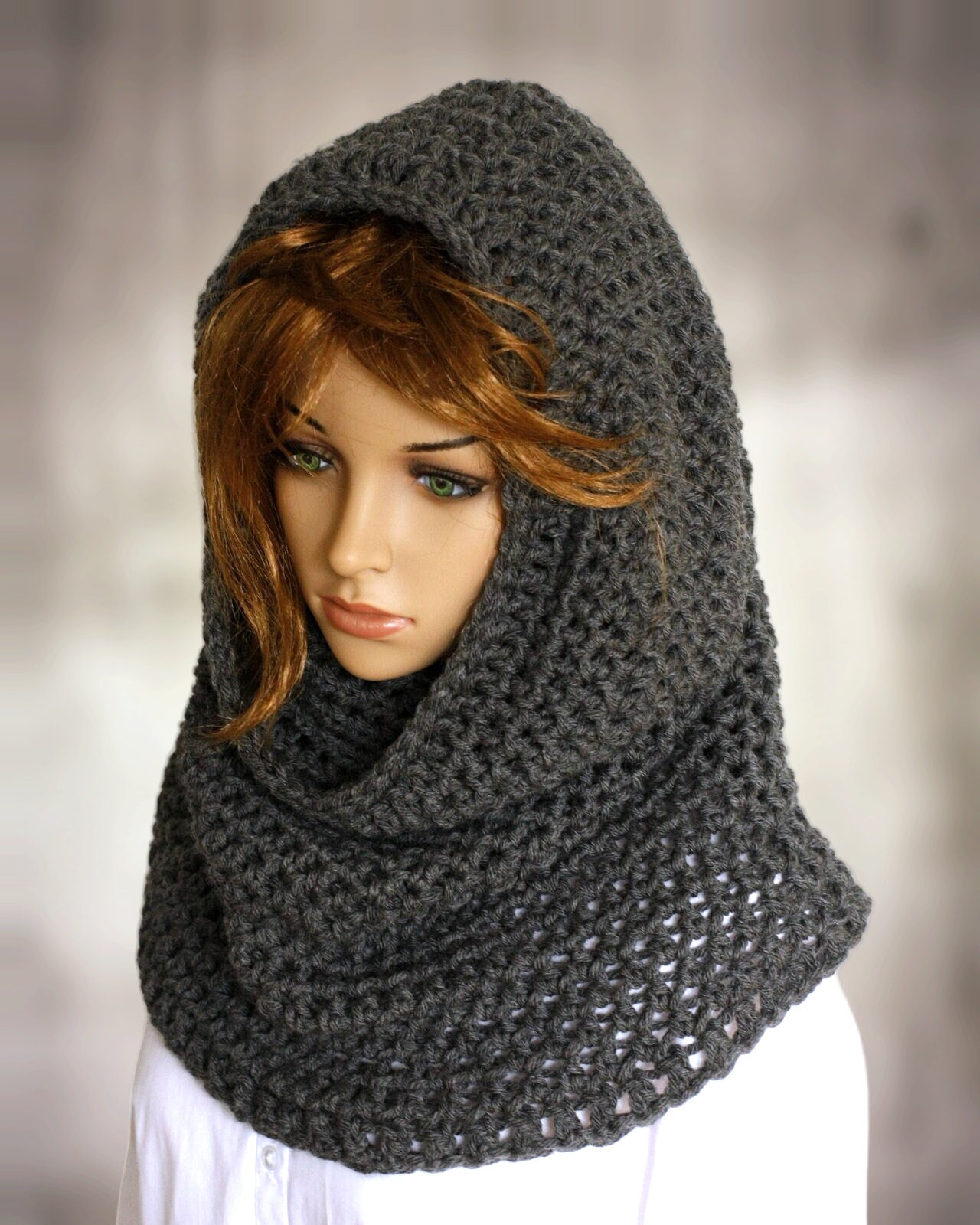 [Smooth mood] / ☆ 24FW Isidore Knit Scarf Hat / Gray il_fullxfull.5802767745_nq2z.jpg