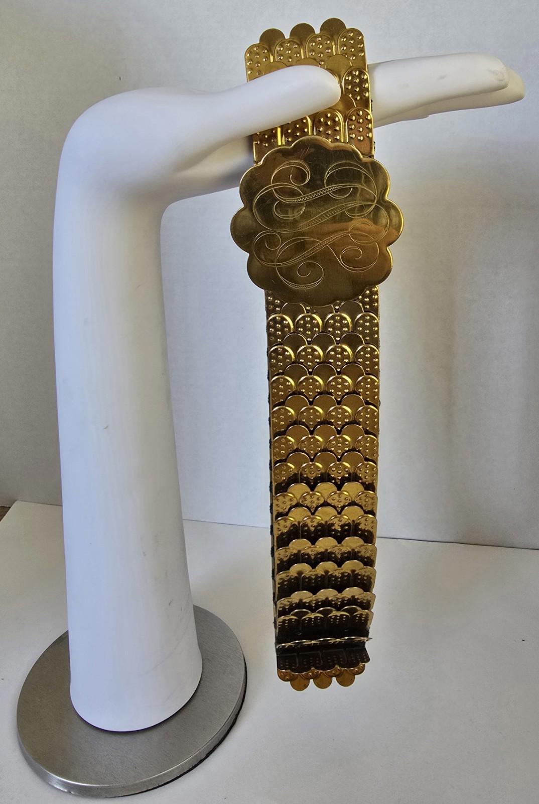 Gold Stretch Snake Belt - Etsy display picture 1
