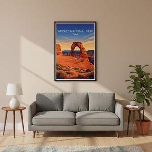 Arches National Park Art Print | Utah Desert Landscape Wall Decor (Digital Download) image 10