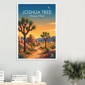 Joshua Tree National Park Print | California Desert Landscape (Digital Download) image 2