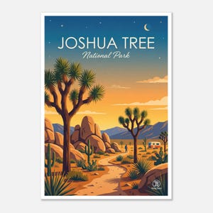 Joshua Tree National Park Print | California Desert Landscape (Digital Download)