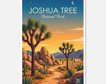 Joshua Tree National Park Print | California Desert Landscape (Digital Download)