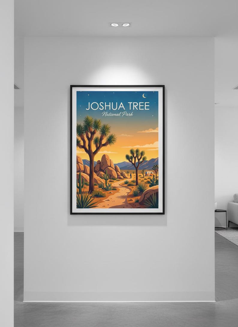 Joshua Tree National Park Print | California Desert Landscape (Digital Download) image 8